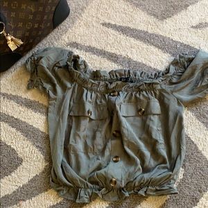 Off the shoulder top